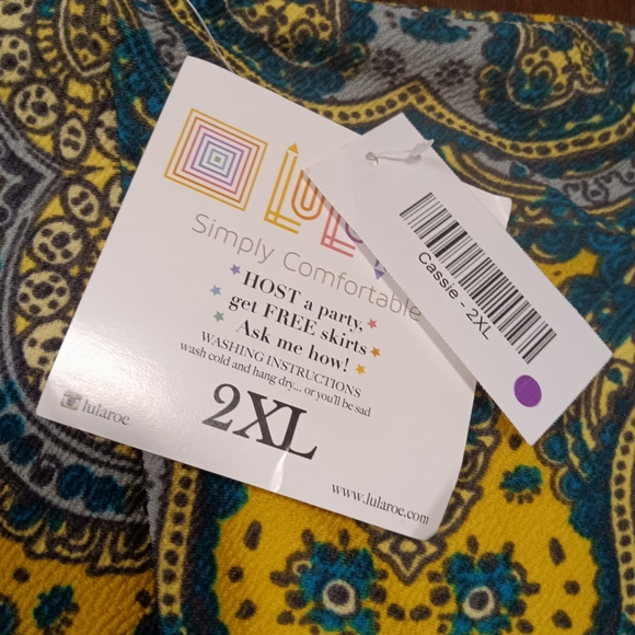 Lularoe Cassie pencil skirt -size 2XL - Picture 3 of 14